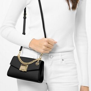 Michael Kors Lita Leather Crossbody Bag - Small